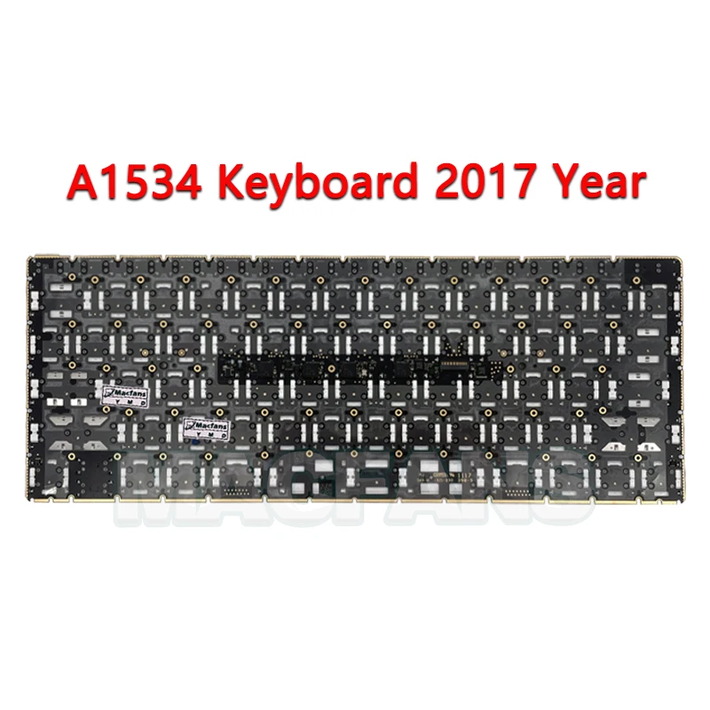Substituição Original do Teclado do Portátil para Macbook 12 Polegadas A1534 Russo Alemão Espanha França Coréia Itália Reino Unido Eua Ano 2023 2023 2023 - Imagem 4
