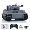 1/24 Taigen RC Battle Tank Tiger I Radio Control Military Tanks Infrared Combat Cars Ready to Run Vehicle Toys for Boys TH23570 2