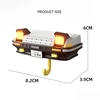 Creative Car Open Headlight Key Holder Wall Mount Key Hook Decor AE86 Mazda Shaped Key Hook Sturdy Hallway Entrance Keyholder 6
