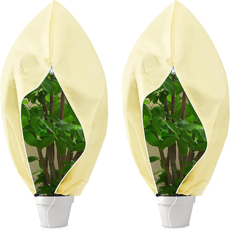 

Warm Tree Shrub Cover Plant Protecting Bag Fruit Tree Plants Anti-Bird Frost Cover Winter Freeze Protection Cover Garden Tools