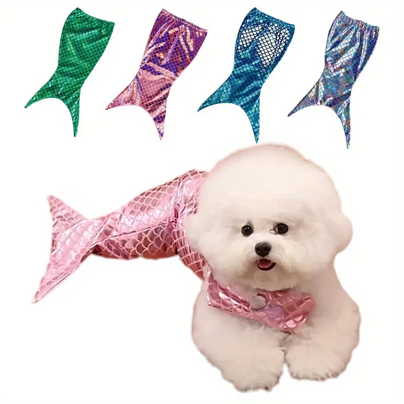 Cat Halloween Costumes Sparkly Cosplay Dog Clothes Outfit Small Kitten Birthday Party Dressing Up Pet Costumes Cos dog costume set
