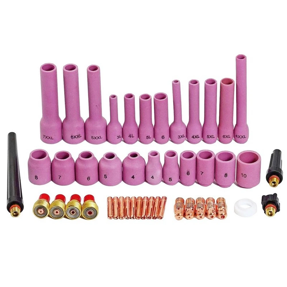 TIG-26 TIG Welding Set Welding Torch Replacement Accessories with Hard Gun Head Ceramic Nozzle Collet Body for Argon Arc Welding miller classic series welding helmet