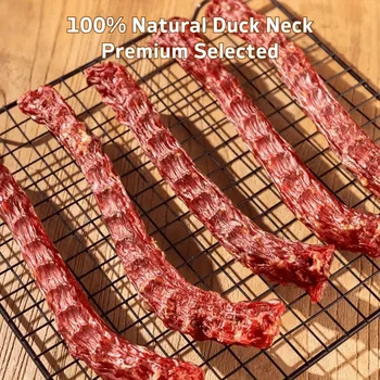 150g/5.29oz(3 Count x50g/1.76oz)Duck Necks, All Natural Ingredients, Natural Dog Treats, Healthy, Easily Digestible 1