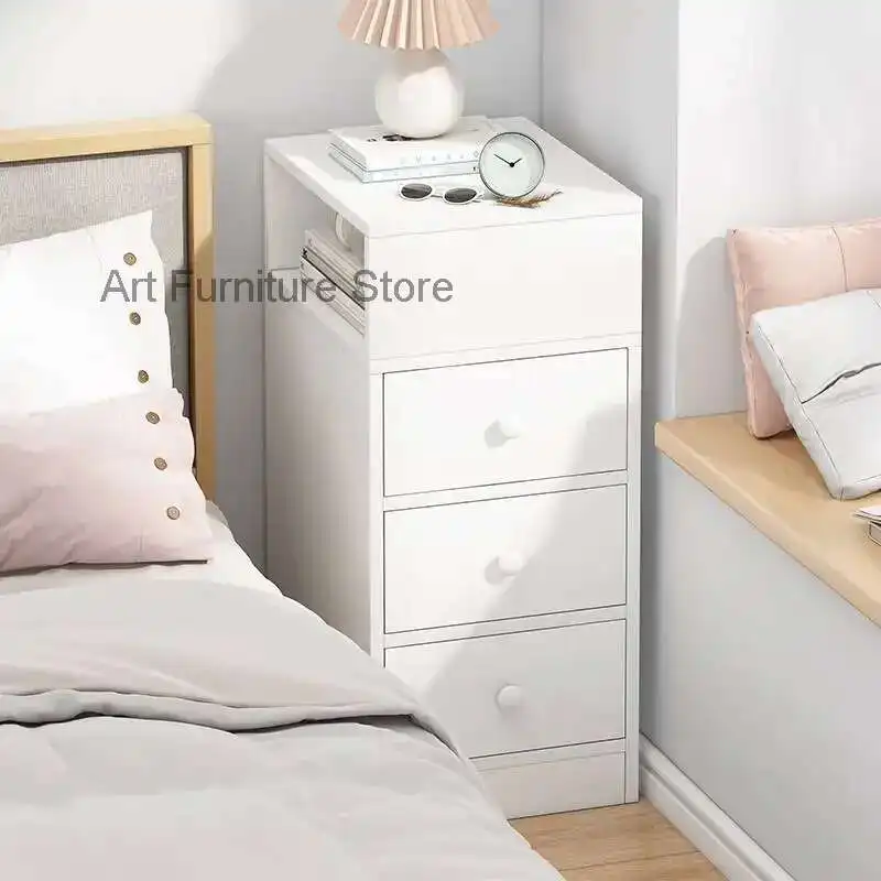 Multifunction Cheap Nightstand Drawers Rustic Cofee Bedside Table Modern Design Novelty Furniture Mesinha De Cabeceira Furniture