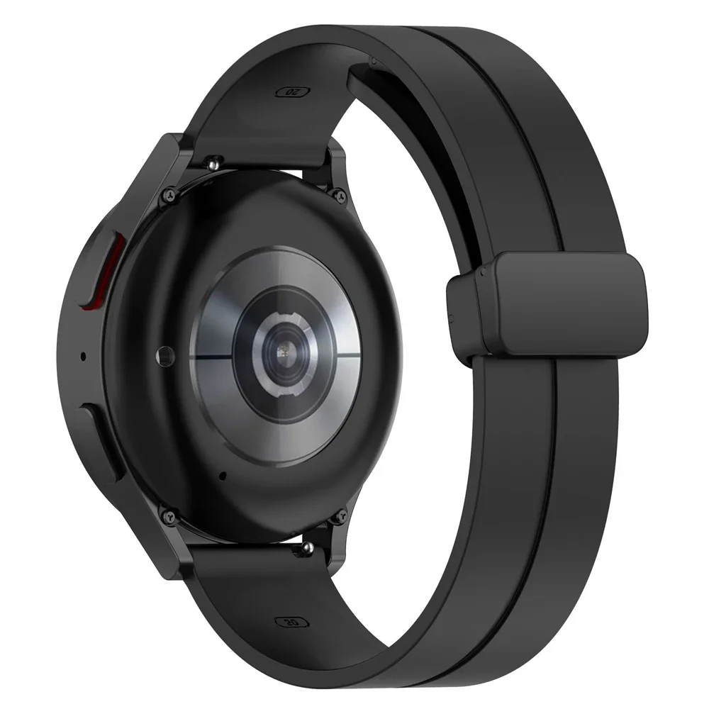 Silicone Magnetic Buckle Sport Strap - 20/22mm Band