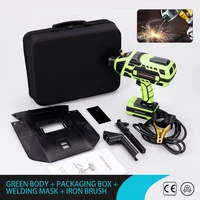 4600W Handheld Inverter ARC Welder 220V 110V Portable Automatic Electric Welding Machine And Mask Steel Brush Home DIY Solderin 1