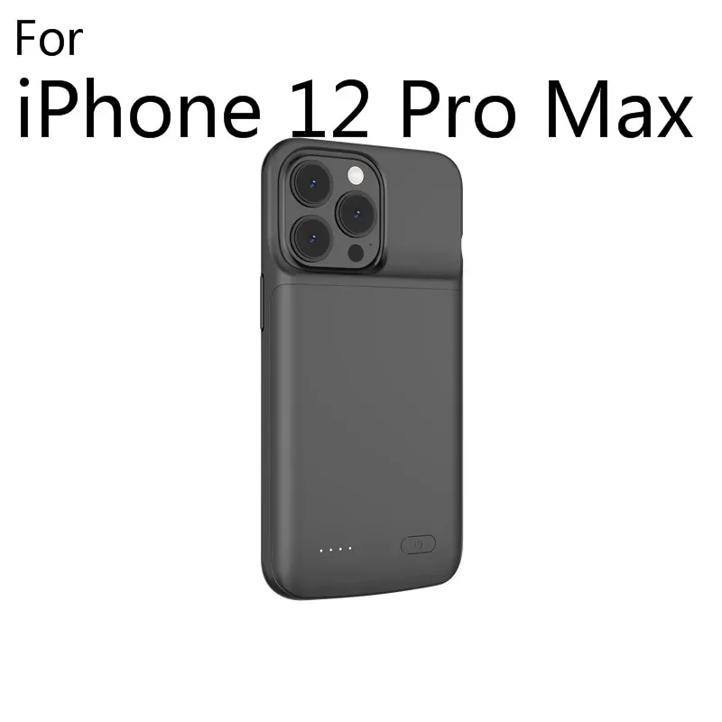 NEWDERY Custodia a batteria da 4800 mAh per iPhone 12 e 12 Pro