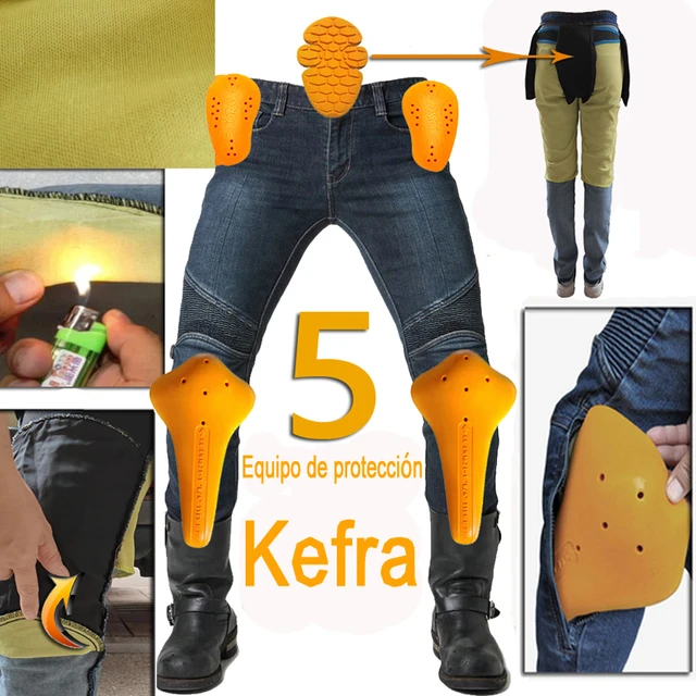 Lo mejor pantalon vaquero moto kevlar - Pants 2024 - Aliexpress