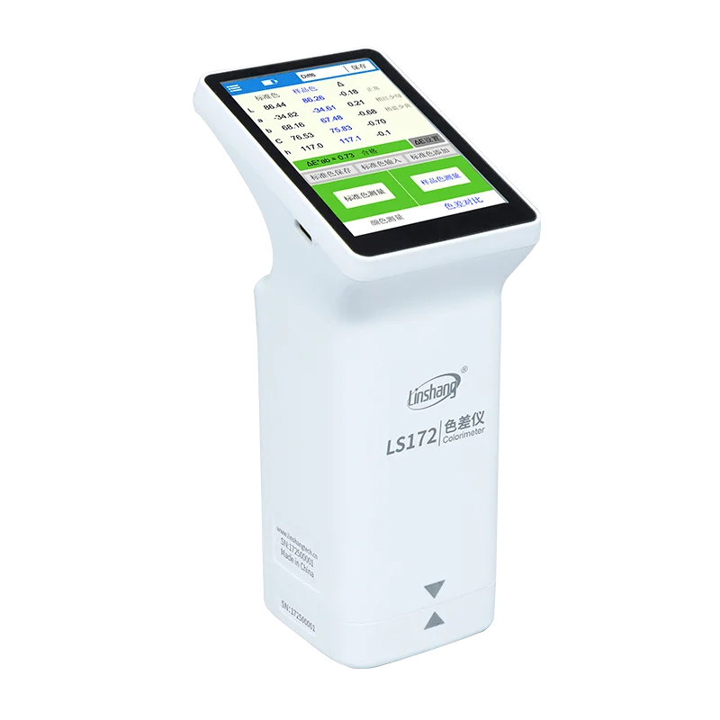 

LS172 Smart Touch Screen Colorimeter for Coating Ceramic Plastic Paint Color Measurement Comparison