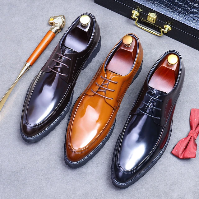 Men's Patent Leather Formal Shoes