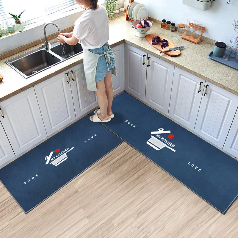 KitchenFloorMatWaterAbsorbentWashableBathroomFloorMatLivingRoomBedroomLongRug
