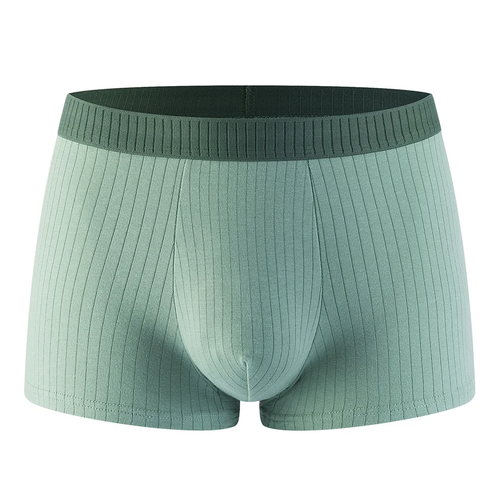 

Sexy Mens Shorts Trunks Cotton U Convex Pouch Boxer Briefs Breathable Underwear Seamless Panties Underpants Boxer Homme Lingerie