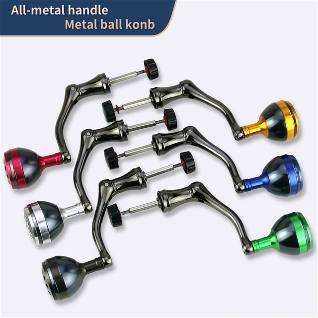 Metal Reel Replacement Power Handle Fishing Reel Handle Knob Spinning  Handle Rocker Arm Grip For Spinning Fishing Reel Accessory - AliExpress