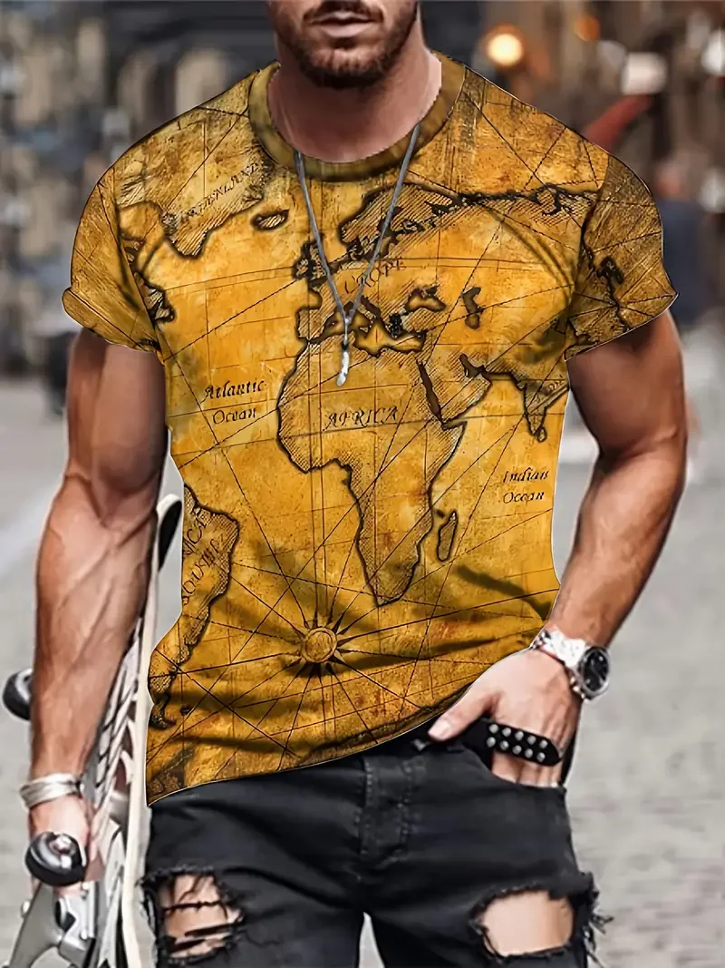 T-shirt con stampa 3D a illusione ottica, abbigliamento firmato da uomo, t-shirt casual a maniche corte da donna, t-shirt oversize divertenti per bambini_voghion.com