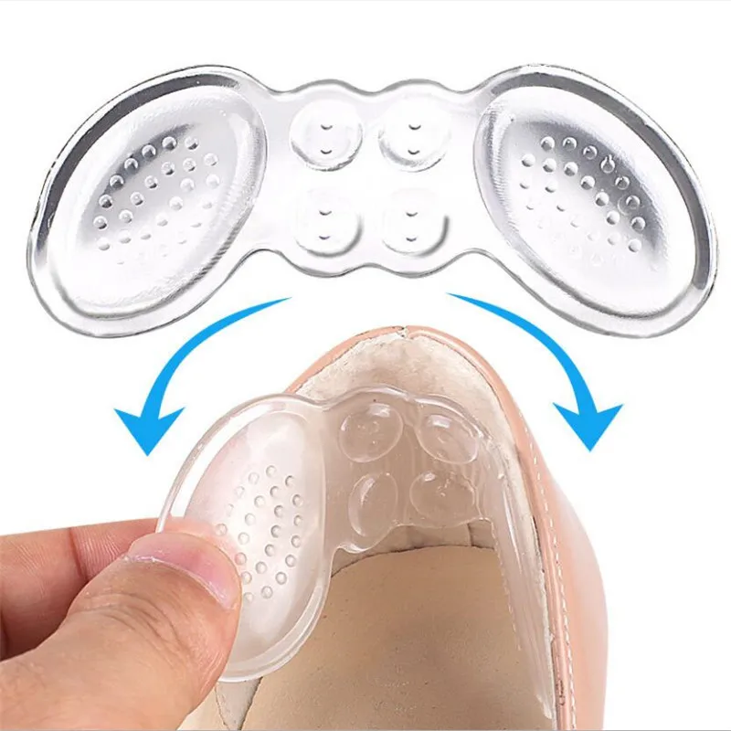 

Silicone Gel Butterfly Anti-skid Heel Sticker Protector Women Cushion for Shoes High Heels Pain Relief Foot Care Grips Inserts