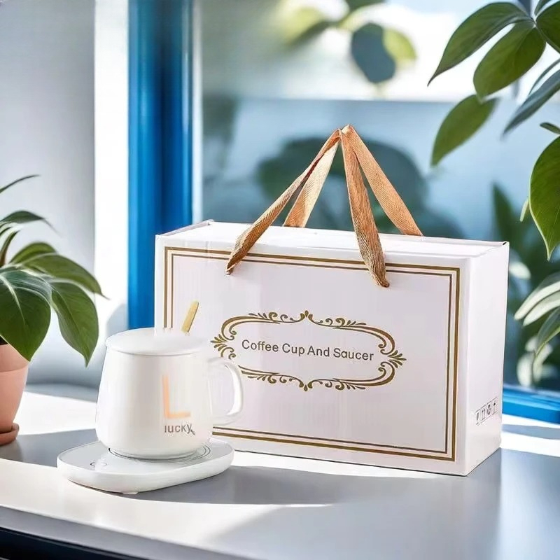 55 Degree Thermostatic Coaster Smart Thermostatic Coaster For Home And Office Use, Suitable For Hot Coffee, Tea, Milk And Water