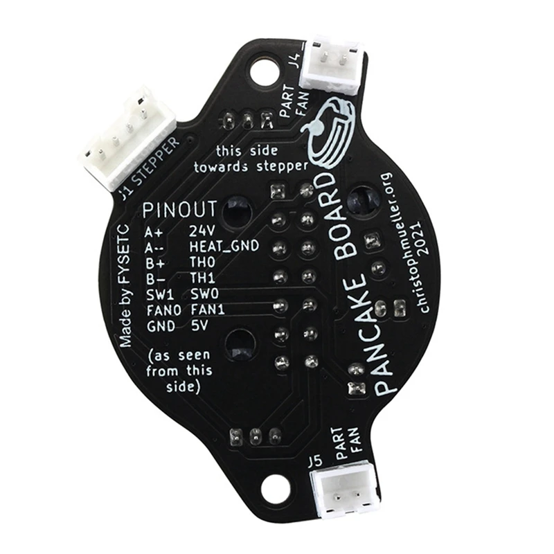 For Voron 0.1 NEMA14 Pancake Motor PCB Miniab Board Hot End Quick Replacement Sherpa/Libra Mini Extruder