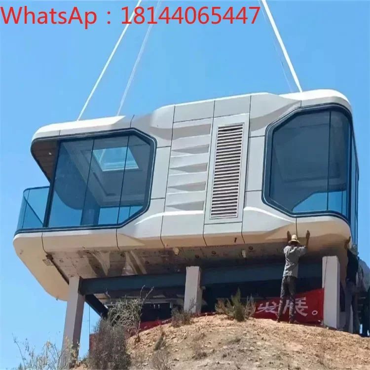 Sun Room space capsule mobile home high-end hotel smart star Room Container B&B landscape camp