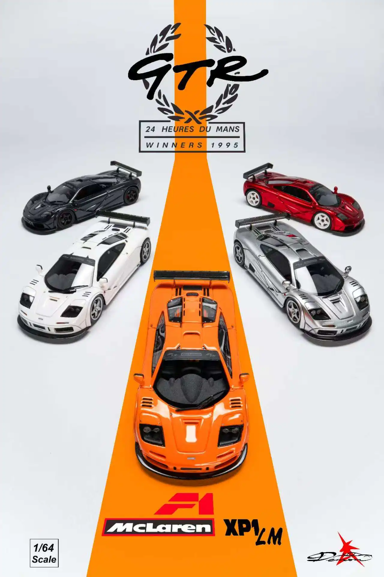 demon 1/64　マクラーレン F1 XP1 LM demon 1/64 マクラーレン F1 XP1 LM Demon Zone 1:64 McLaren F1 LM