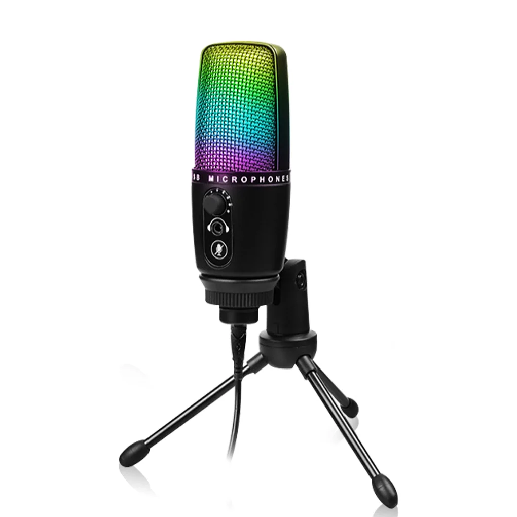 

Wired Condenser Microphone Karaoke Video Chatting Noise Reduction Mic