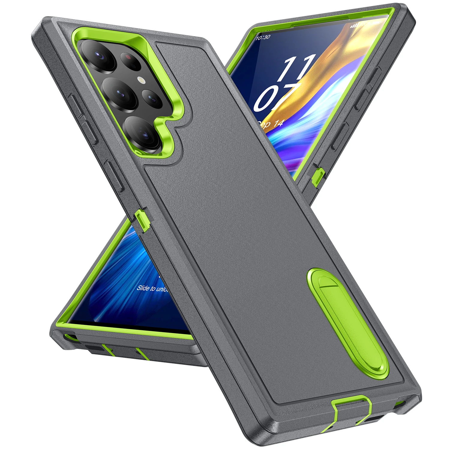 Enhanced Dual Layer Protective Phone Case - Sleek and Durable Back Cover