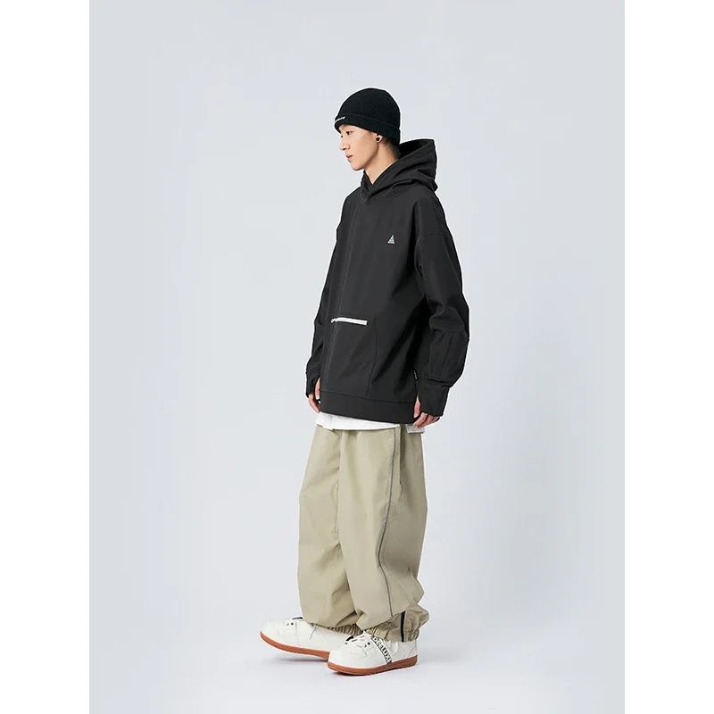 Ski Suit Hoodie Snowboard Jacket Waterproof Windproof Winter Outdoor Sports Clothing
