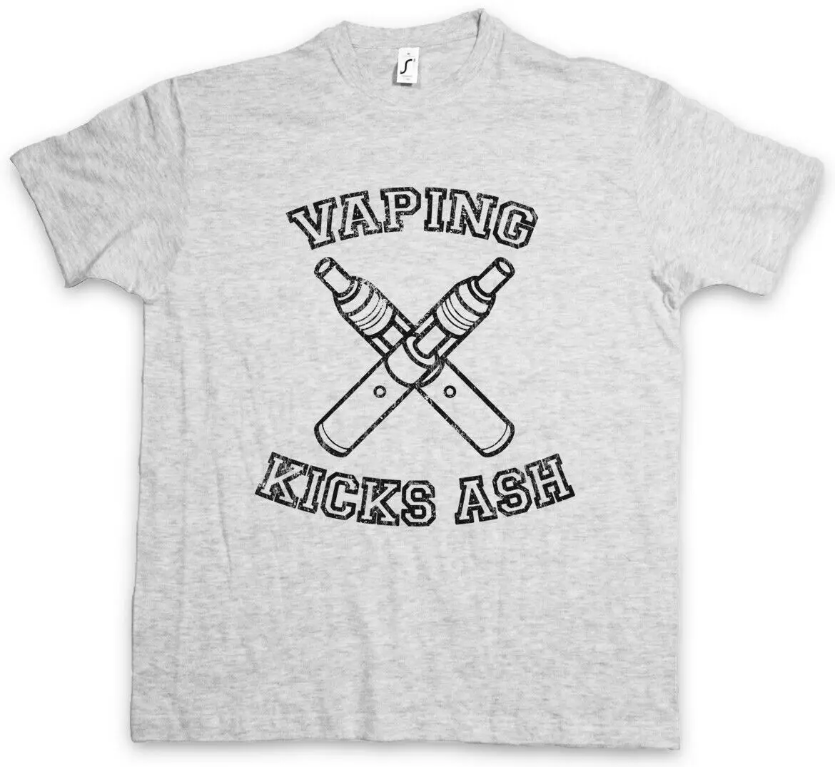 Vaping Kicks Ash T-Shirt Vaporizzatore E-Shisha Love Shisha Smoking Smoke Vape