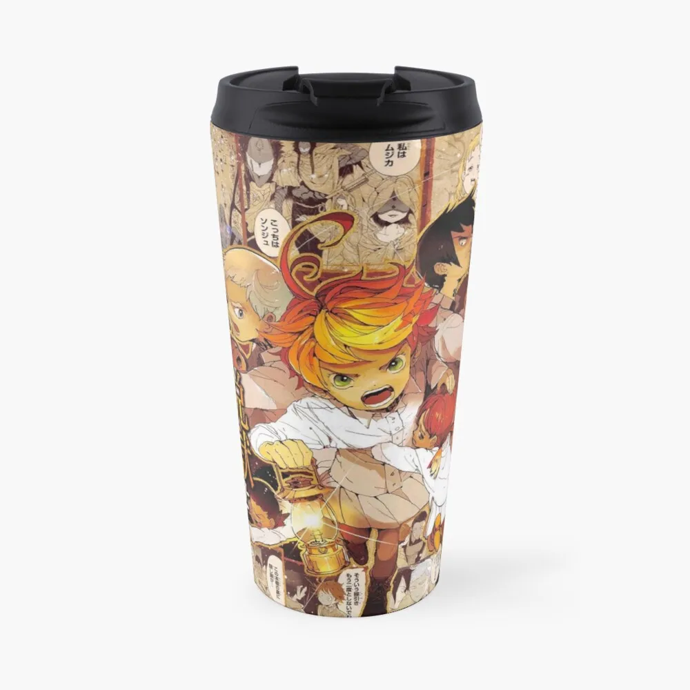 

Yakuso no neverland, The Promised Neverland, anime poster Travel Coffee Mug Luxury Coffee Cup Set Coffee Glasses Cup For Coffee