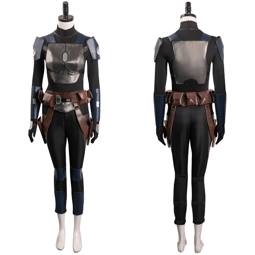 

Kids Children Bo-Katan Kryze Cosplay Costume Outfits For Little Girls Halloween Carnival Party Disguise Suit