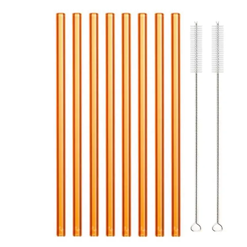 8pcs Rose Straight
