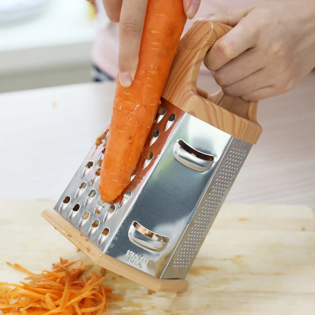 Box Grater, Stainless Steel Vegetable Grater, Multifunctional