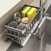 Stainless Steel Sink Organizer Drain Rack 1