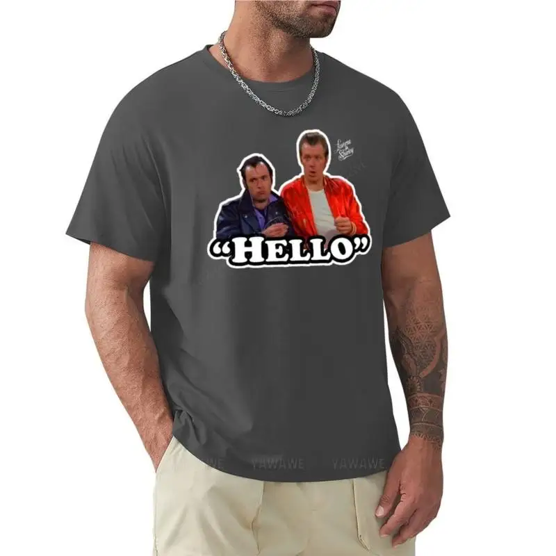 

Hello Lenny and Squiggy Retro Laverne and Shirley 70s Tribute T-Shirt graphics t shirt vintage clothes Blouse t shirt men