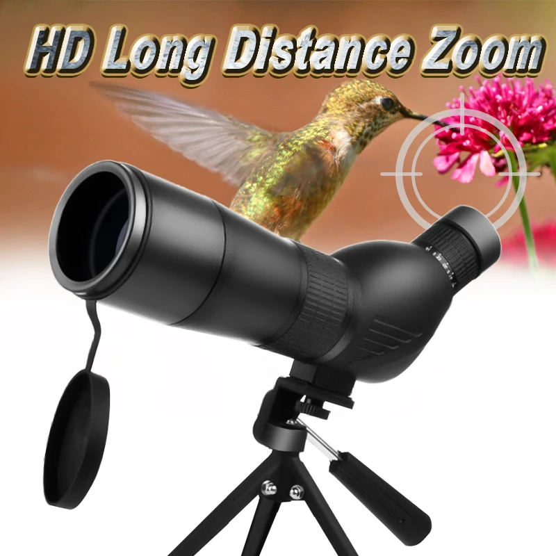 

Powerful Monocular Telescope 15-45X60mm Spotting Scope Long Range Spyglass BAK4 Prism HD Binoculars For Hunting Bird Watching