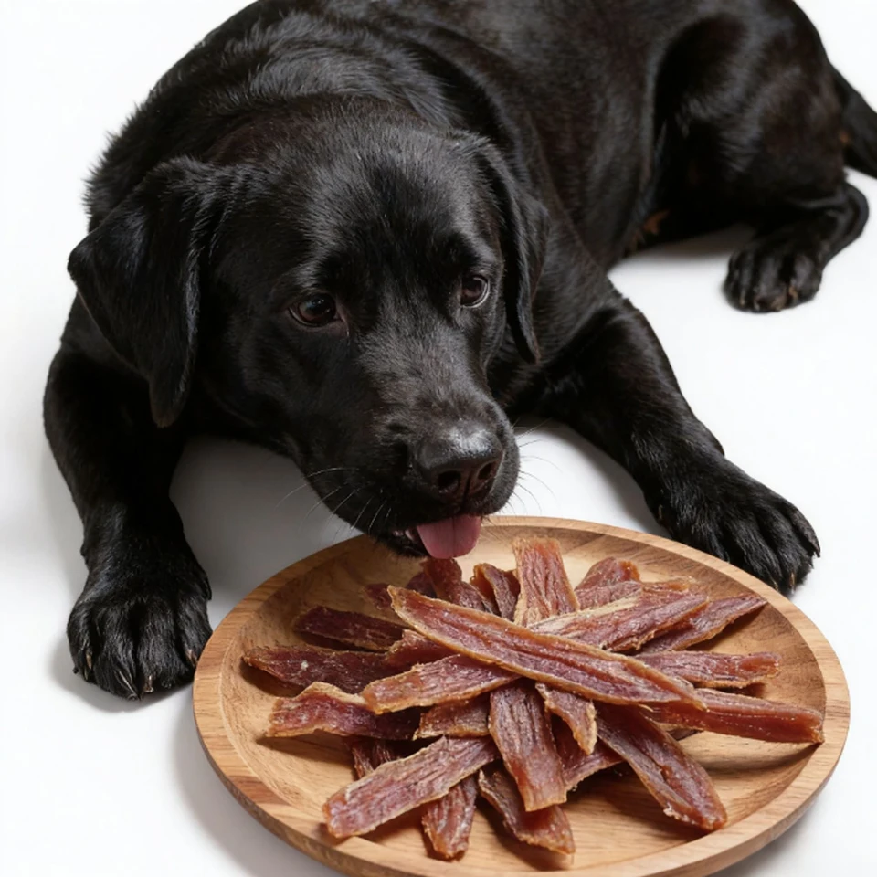 Natural Duck Jerky Dog Treats for Training