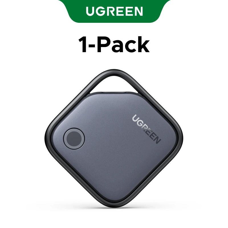 UGREEN Smart Bluetooth Tracker, Keys Finder Item Locator SmartTag Up to 2 Year Battery Phone Finder For Apple Find My (only IOS)