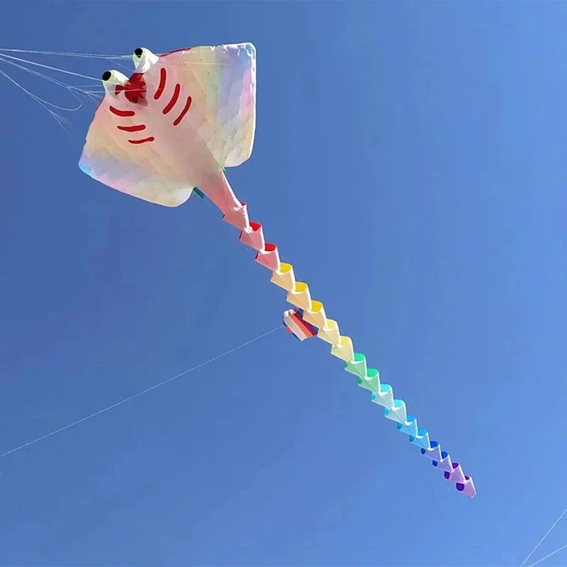 Devil fish kite Ray fish kite flying folding inflatable toys wind kites for adults