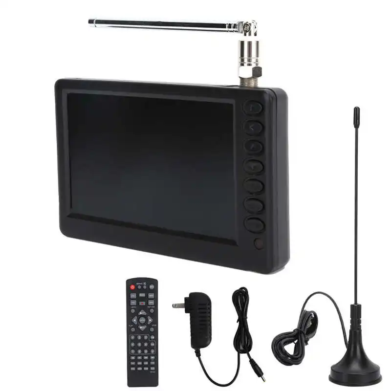 5 Inch Digital Television ATSC TV Portable Digital TV for Car Camping Kitchen US Plug 110‑220V