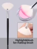 1PC High Grade Highlighter brush makeup accessories Cosmetics Fan Shape Makeup Brush highlighter makeup brush Powder Brush 1