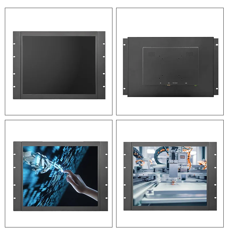 Zhixiada ĳ  ,   LCD ũ ÷ BNC HDMI VGA USB AV ̽ 1280*1024 19 ġ