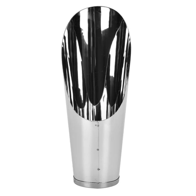 Húsos Rozsdamentes Acél Vödör Lapáthordó Műtárgy Hordó Lapát Virág Ültetési - Image 3