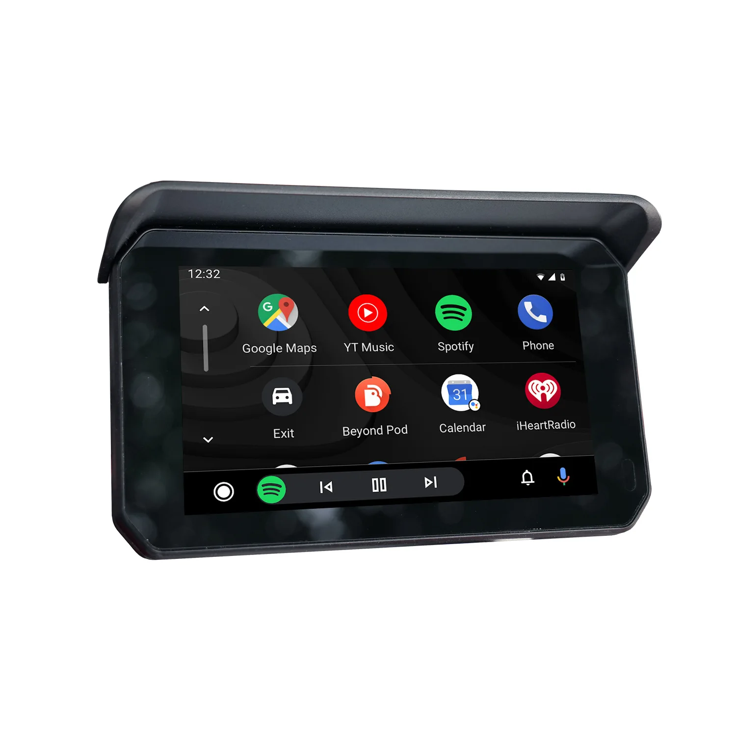Portable 5"IP68 Universal Wireless Motorcycle Navigator Waterproof Carplay Screen Android Auto BT TPMS Camera For Motorbike