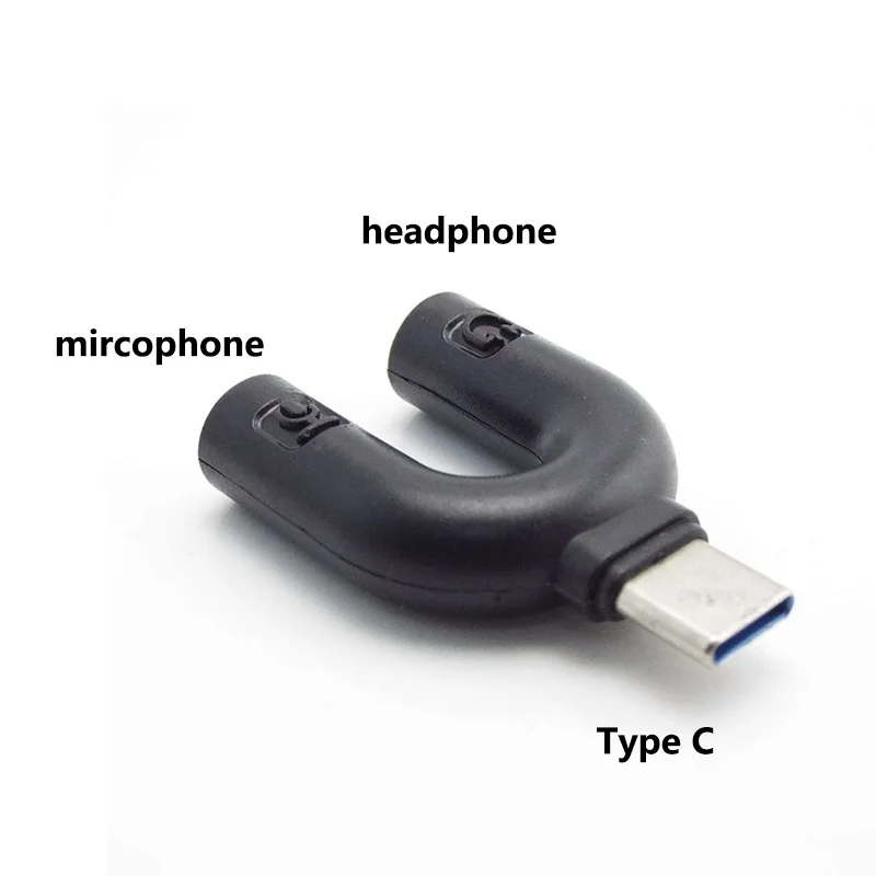 3.5mm jack micro convertisseur Pour Xbox One Adaptateur Audio Casque Micro  Casque Type C Diviseur pour PS4 PC Portable Casque - AliExpress