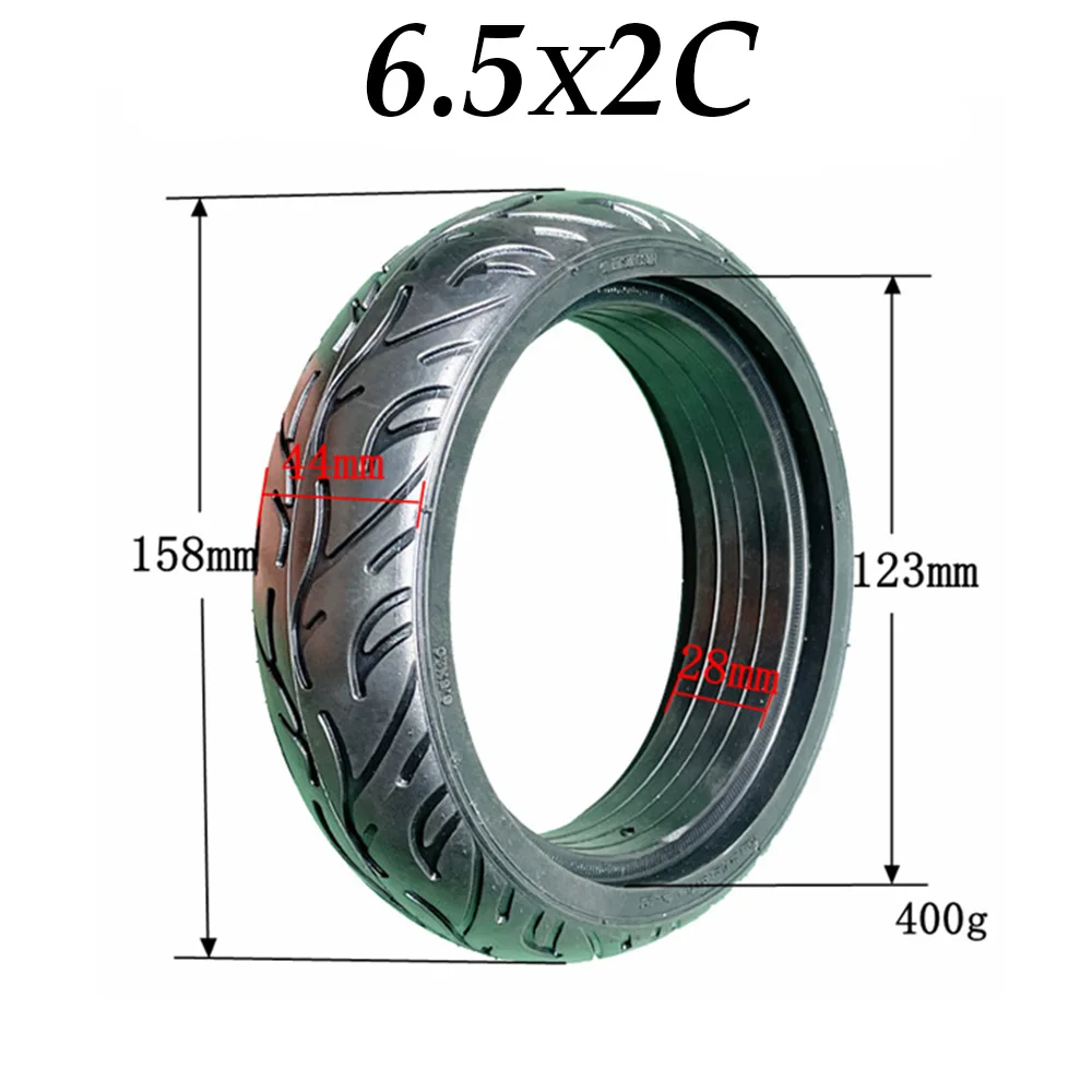 

Запчасти для электрического скутера 6.5x2C, сплошная шина 6,5 дюйма, ненадувная шина RISINGSUN, шина