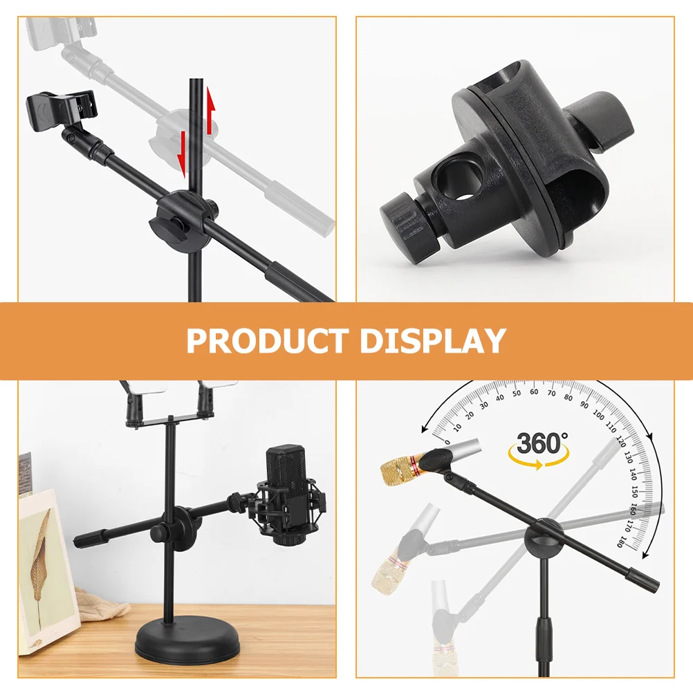 Adjustable Support Adapter Tripod Clips Wireless Camera Crossbar Tripod Abs Stand microphone stand microphone mount clamp microphone shock mount microphone adapter microphone clip holder camera monopod tripod pole