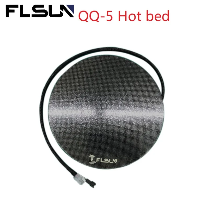 Flsun Q5 Hot Bed Accessori Per Stampanti 3D 24V Hotbed Round Reticolo Platform 215Mm Pei Parti Di Piastre Magnetiche All'Ingrosso