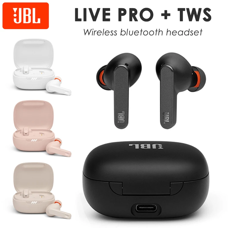 Беспроводные наушники JBL LIVE PRO + TWS с сабвуфером наушники-вкладыши livepro музыкальные