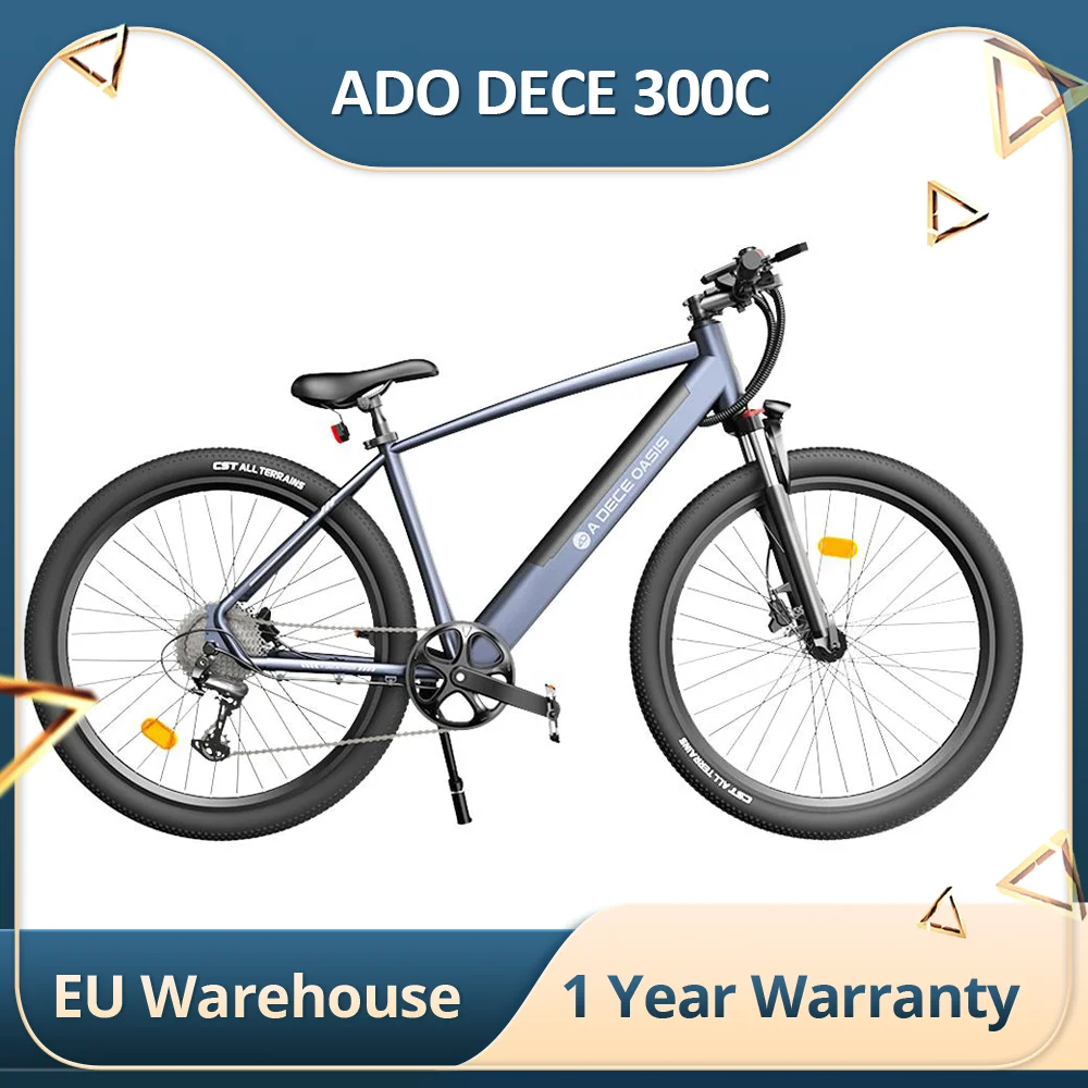 ADO DECE 300C Electric Bike 36V 10.4Ah 250W 27.5in Electric Power