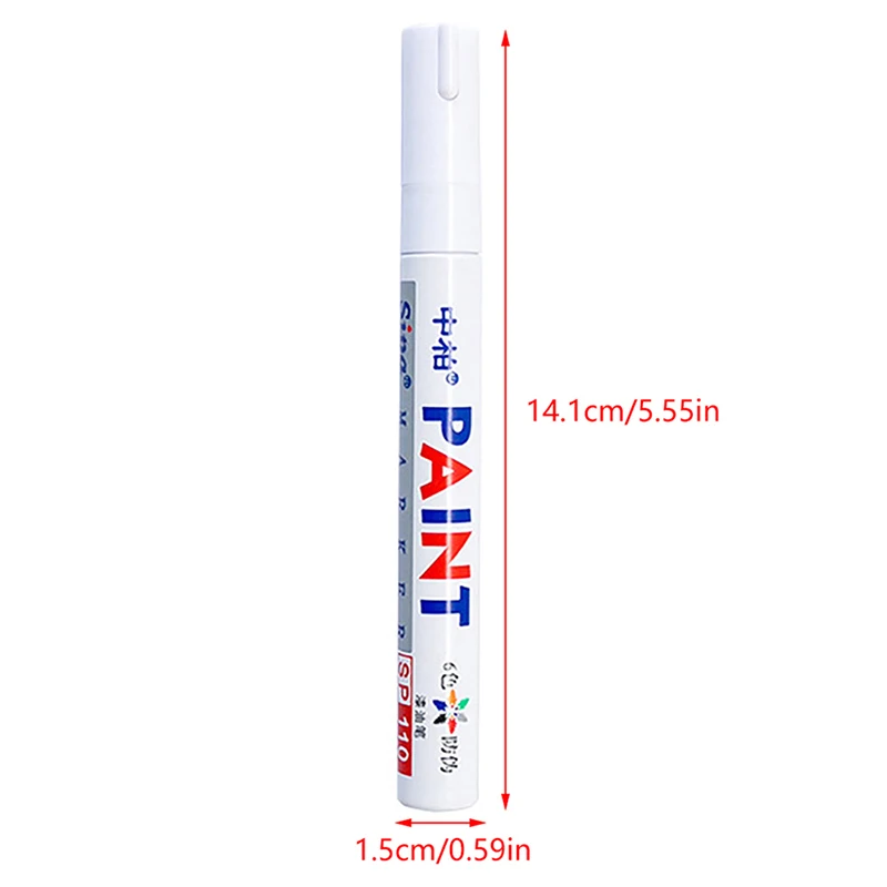 Metal Glasses Frame Paint Off Repair Pen Touch-up Paint Permanent Marker Waterproof Pen Note Stripping Repair