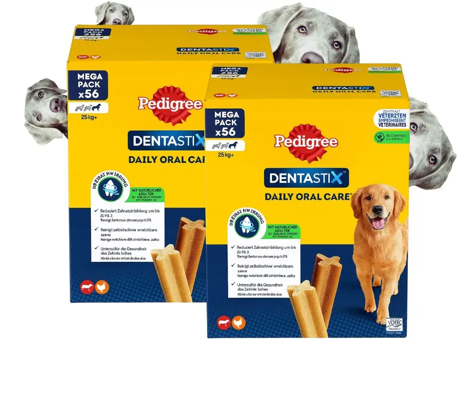 Smakołyki dla psów Pedigree Dentastix duże rasy 25kg+ zestaw 2x56szt z Polski za $22.92 / ~84zł